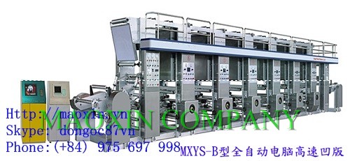ELECTRIC AUTOMATIC SIX COLOR PRINTING MACHINE
